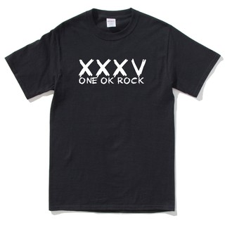 ONE OK ROCK 35XXXV 短袖T恤 黑色 進口金屬龐克搖滾樂團美國棉