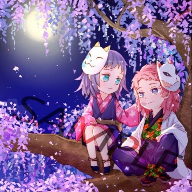 鬼滅之刃錆真錆兔真菰銀砂閃粉方形黑紙卡別針 蝦皮購物