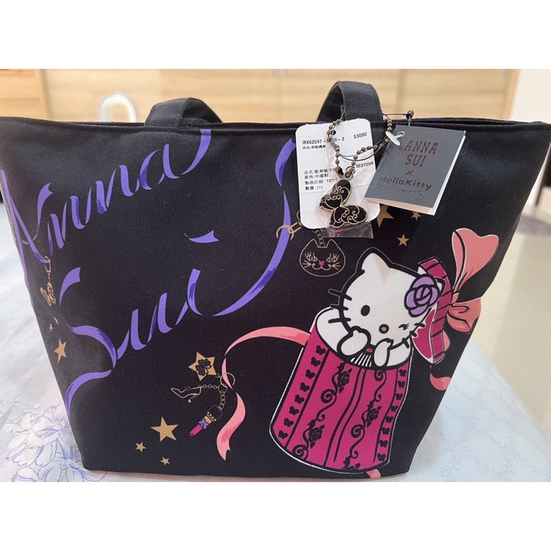 Anna sui &amp;Hello Kitty聯名款包、凱蒂貓手提袋