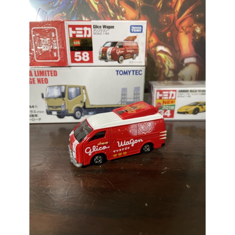 TOMICA 多美 58 GLICO WAGON 固力果 POCKY 新車貼 2021