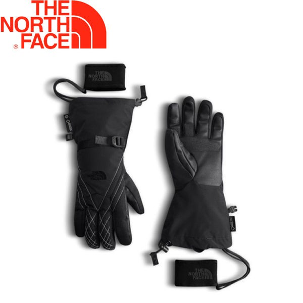 【The North Face 美國 女款 Gore-Tex保暖手套《黑》】334C/可觸控/調節手腕/旅遊/悠遊山水