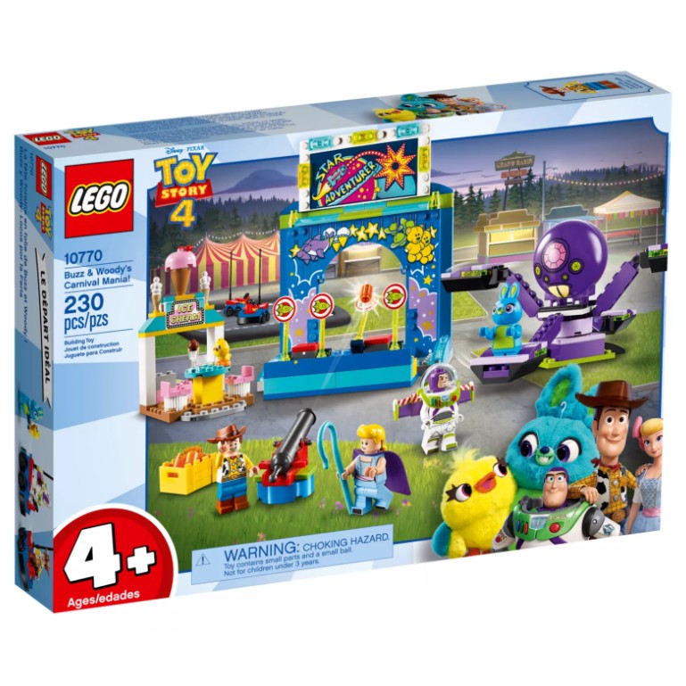 【ToyDreams】LEGO樂高 玩具總動員4 10770 Buzz &amp; Woody’s Carnival Mania