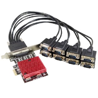 伽利略 PCI-E RS232 8 埠 擴充卡 PETR08A