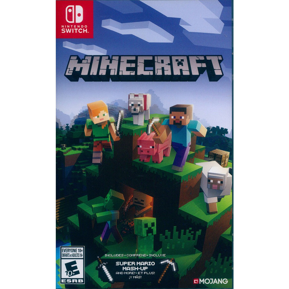 NS SWITCH 我的世界 中英日文美版 Minecraft 創世神 麥塊【一起玩】(現貨全新)