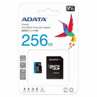 【夜野3C】ADATA 威剛 USDX 256G 記憶卡 256GB microSD UICL10 A1 RA1