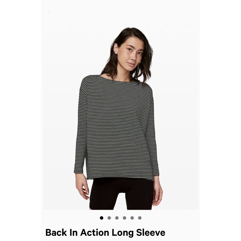 back in action long sleeve