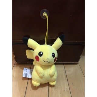 便宜賣 神奇寶貝 寶可夢 皮卡丘 娃娃 吊娃 15公分坐姿版 附吸盤可吊掛 正版有牌