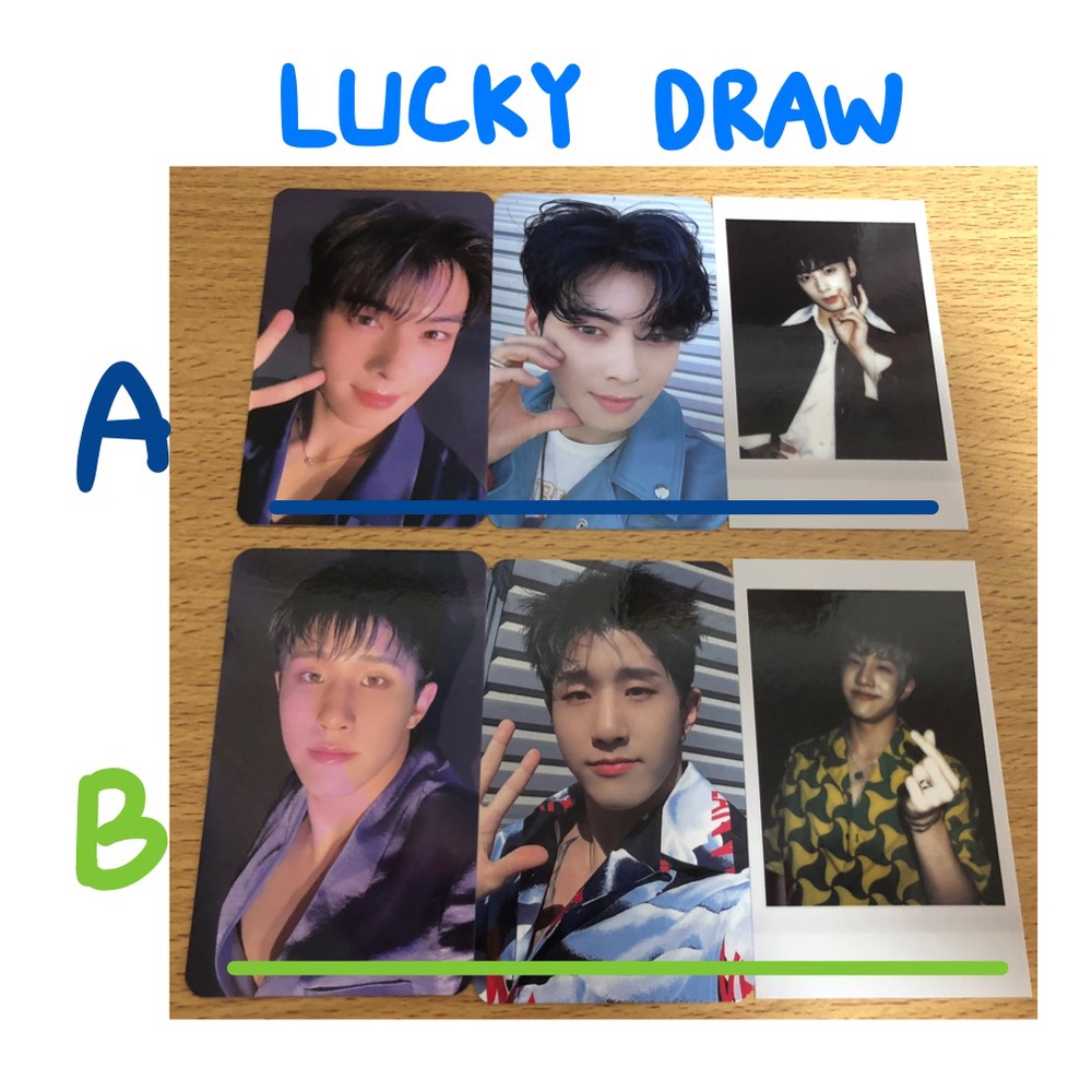 ASTRO 正規三輯 DRIVE TO THE STARRY ROAD 專卡 小卡 特典卡 LUCKY DRAW