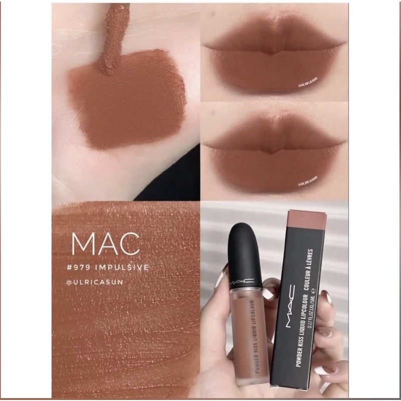 Mac 絲絨唇釉 #979