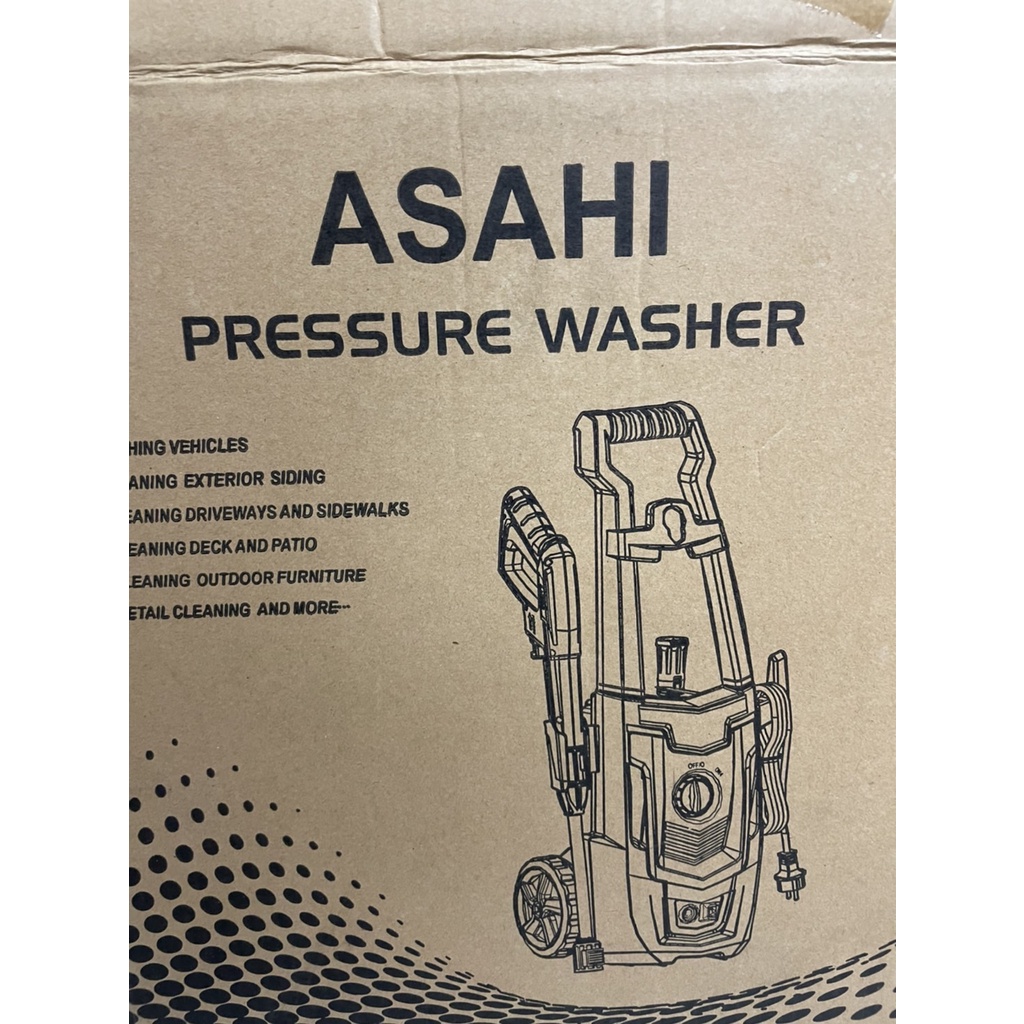 日本ASAHI 自吸式高壓清洗機 長/短噴頭搭配