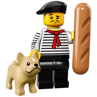 LEGO 樂高 17代 71018 人偶包 鬥牛犬主人 Connoisseur 有底板 無說明書 無外袋 法鬥 十七代