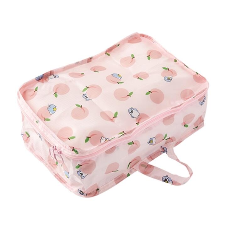 【ARTBOX OFFICIAL】旅行用化妝包 粉色桃子BOSS 旅行包