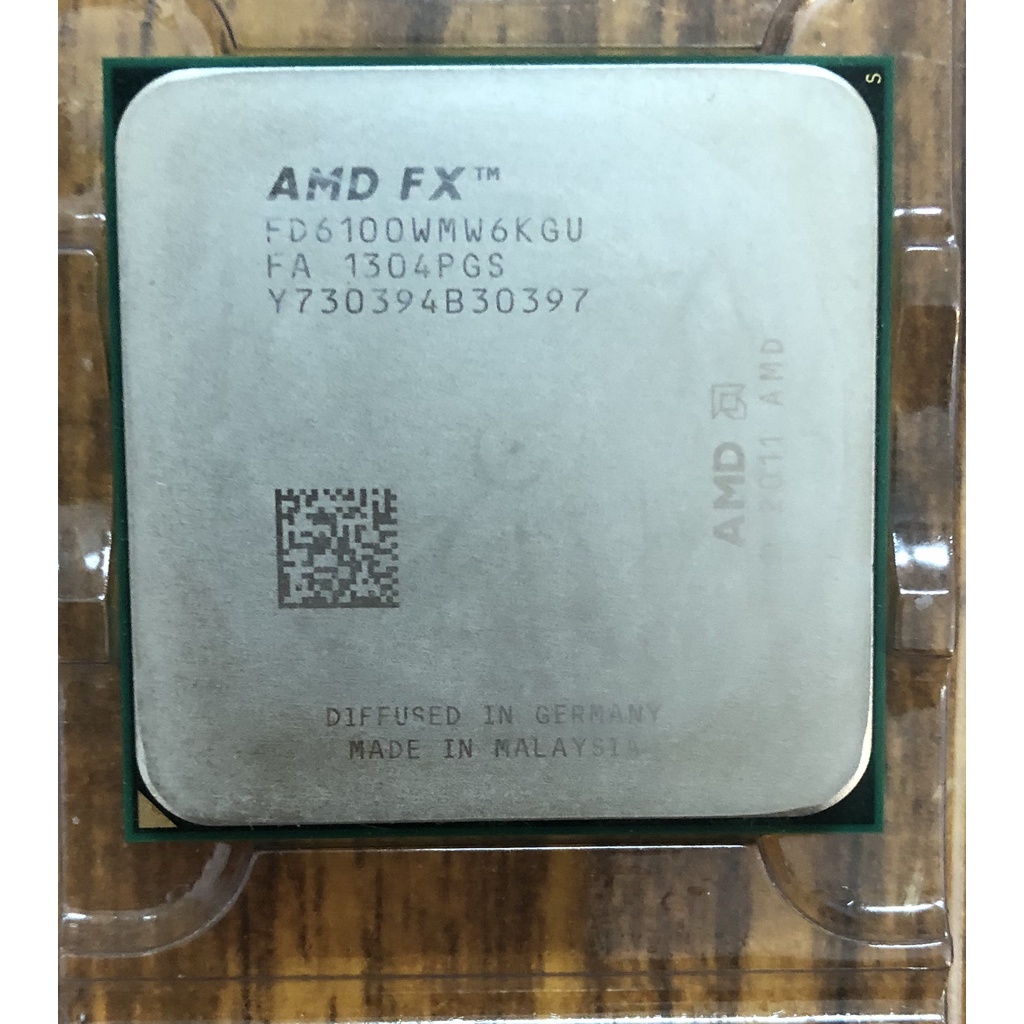 AMD FX6100 六核心 CPU+銅底風扇 AM3+