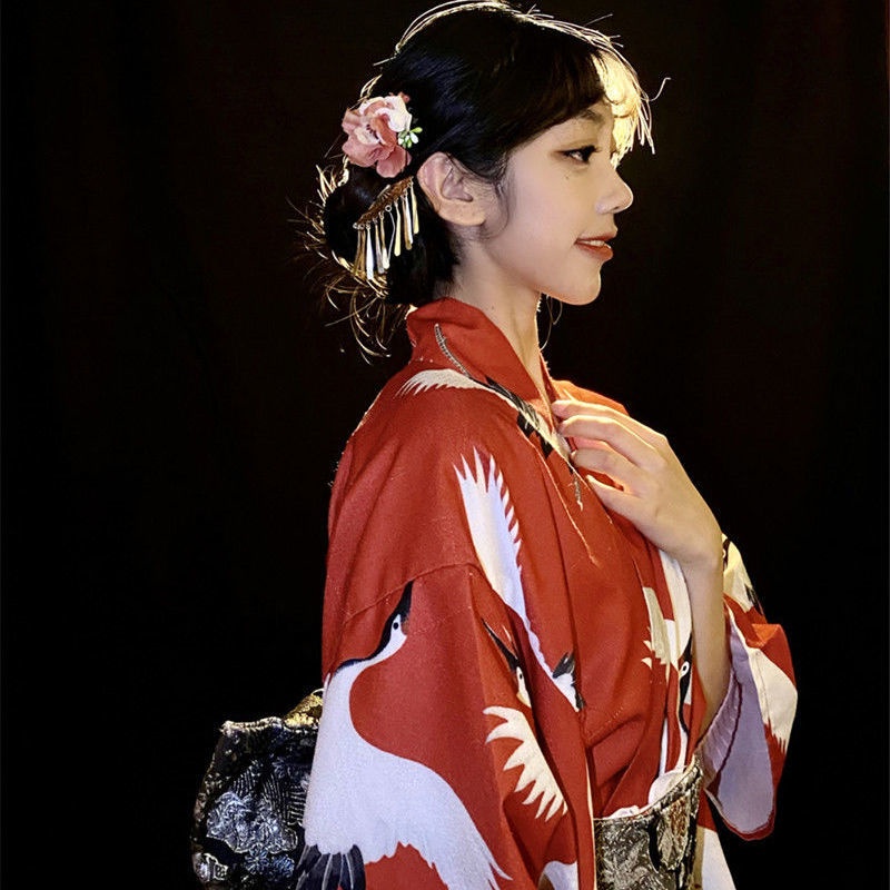 旺 神明少女和服女正裝傳統日式復古和風改良中國風影樓主題拍照服裝旺 蝦皮購物