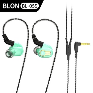 WGZBLON BL05s新款運動入耳式耳機動圈帶麥插拔耳掛式男女通話