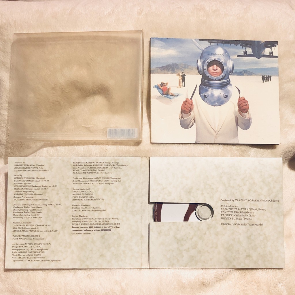 日版mr Children 小孩先生q 專輯cd 蝦皮購物
