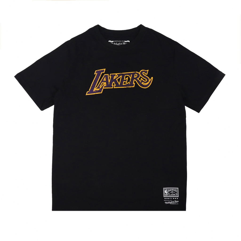 Mitchell&Ness 短袖 NBA Los Angeles Lakers洛杉磯 湖人 復古 紫金 短T【ACS】|