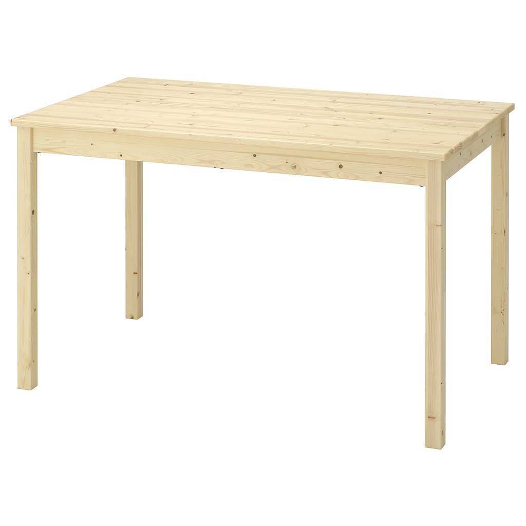北歐工業LOFT風格經典IKEA宜家INGO餐桌實木餐桌工作桌/120x75x73/實心松木/二手八成新/特$1580