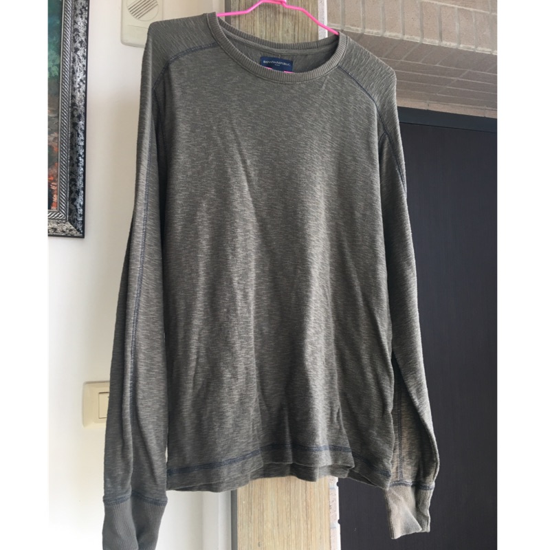 美國專櫃banana republic薄棉長袖T-shirt