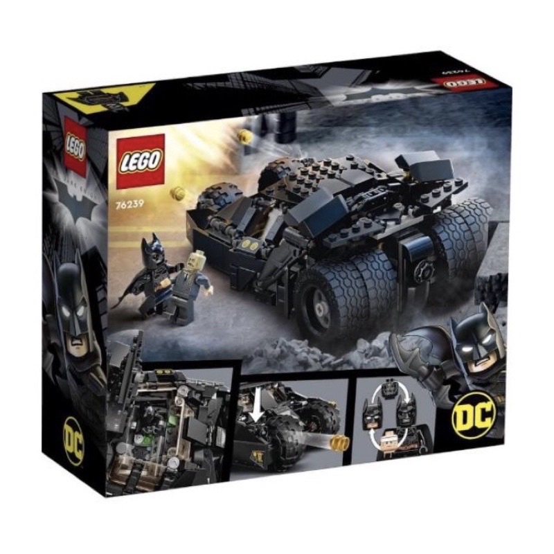 LEGO 樂高 DC 超級英雄系列 76239 蝙蝠俠  蝙蝠車