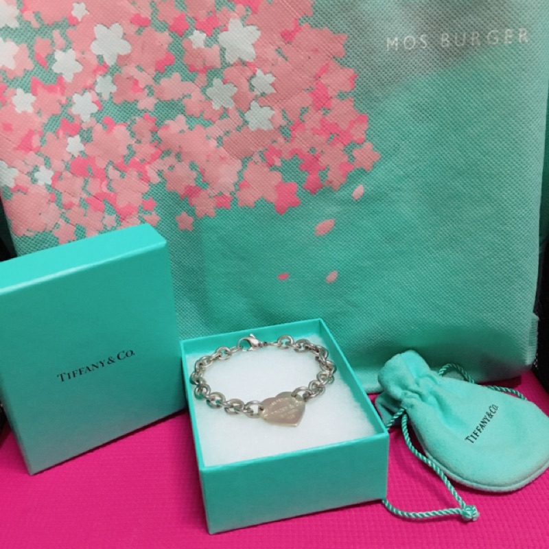 💜Tiffany&amp;co.經典愛心手鍊💜夢幻收藏🦄️