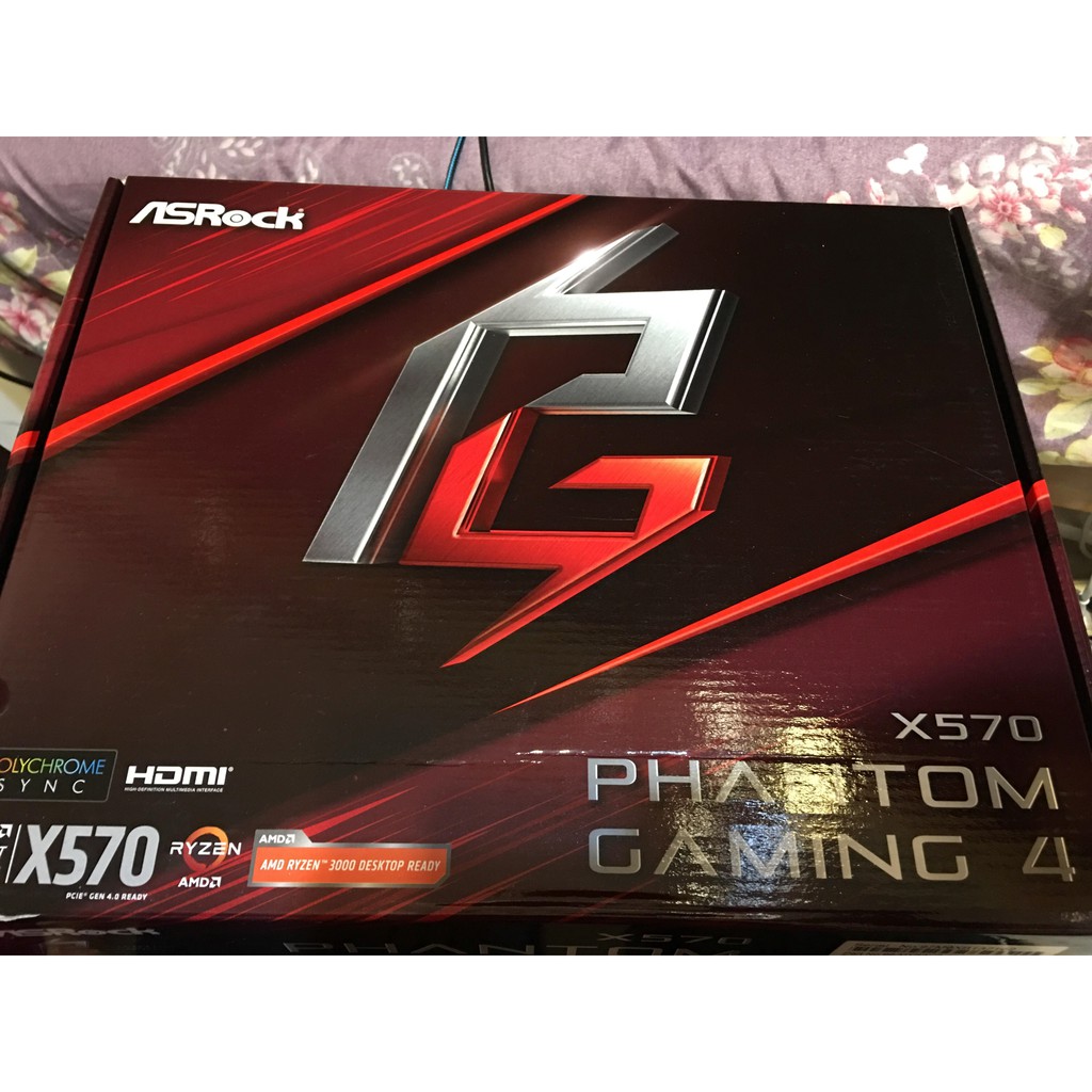 華擎AsRock X570 Phantom Gaming 4 ATX主機板