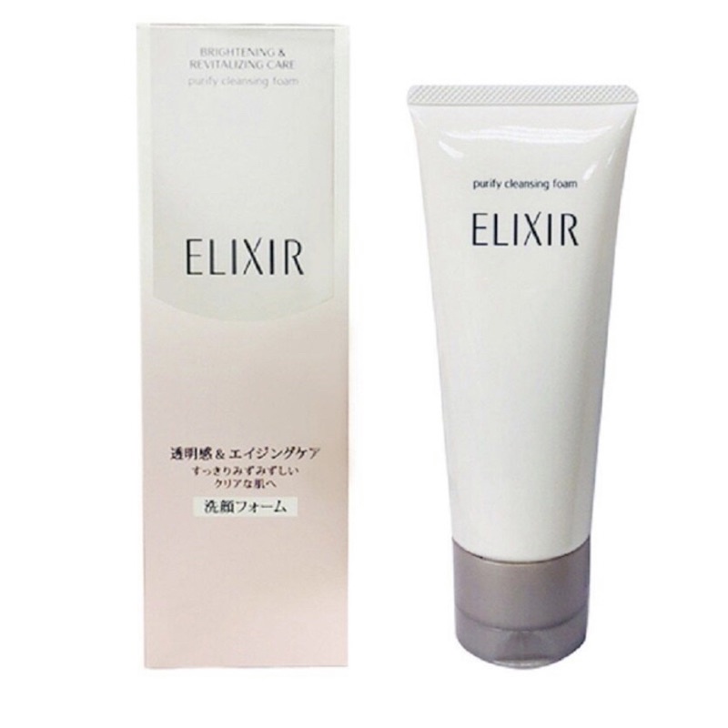 LM立敏【SHISEIDO資生堂】ELIXIR怡麗絲爾 淨白洗面乳 145g