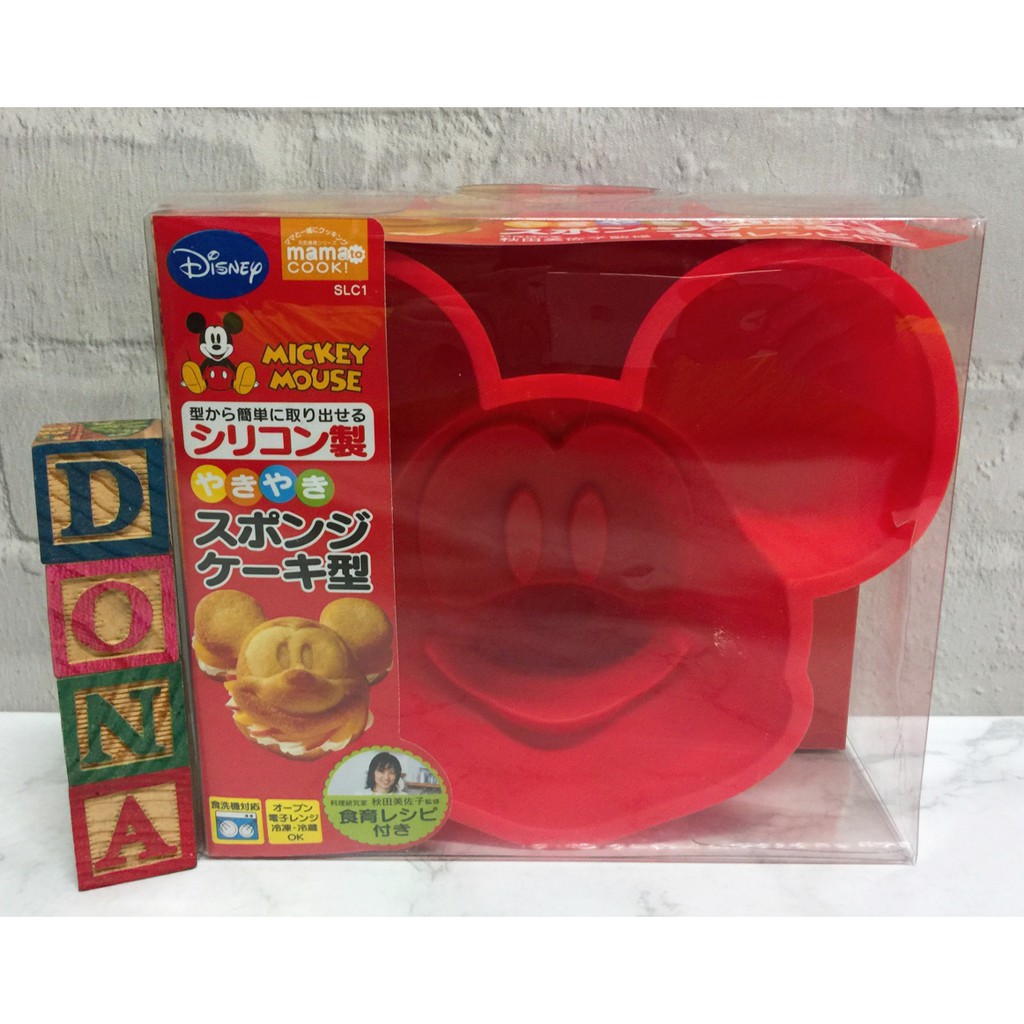 🌸Dona代購🌸現貨 日本正版 迪士尼米老鼠米奇Mickey Mouse 大頭造型 鬆餅模型/模具 B24