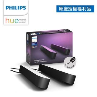 Philips 飛利浦 Hue 智慧照明 全彩情境 Hue Play燈條雙入組(PH010)(拆封福利品)