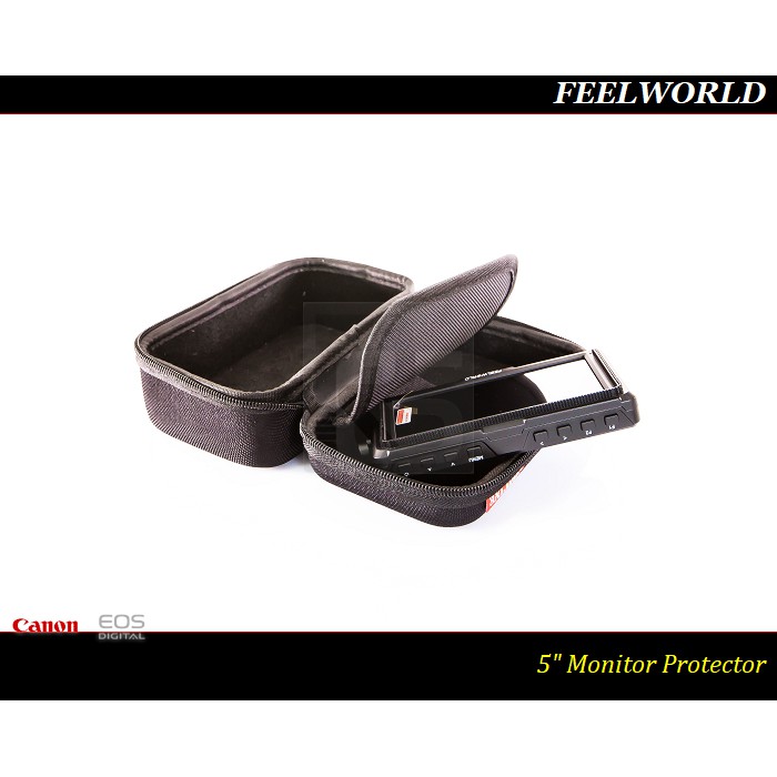 【特價促銷】FEELWORLD 5吋4K 全高清1920X1080 攝影監視器-專用保護硬殼包