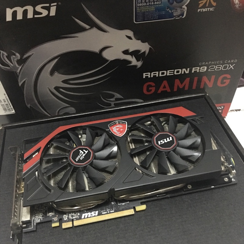 MSI R9 280X 6G 顯示卡