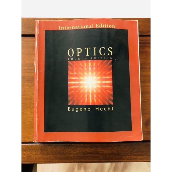 optics fourth edition eugene hecht