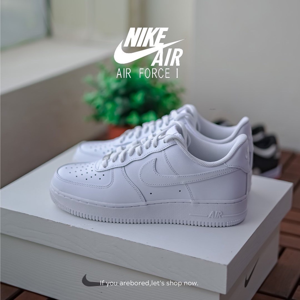 【Boring】Nike Air Force 1 07 AF1 經典 全白 CW2288-111 DH2920-111
