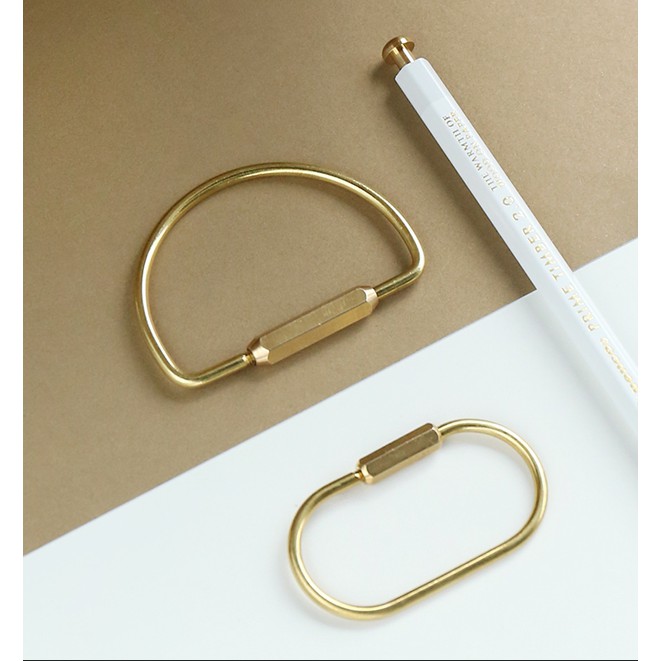 簡約黃銅鑰匙圈 質感鑰匙圈 吊飾 蝦皮購物