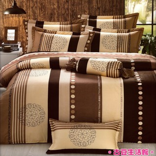 100%純棉，鋪棉床罩兩用被全套組，台灣製，6857米