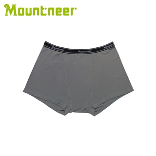 【Mountneer 山林 男 排汗開洞四角內褲《鐵灰色》】11K77-11/透氣內褲/排汗內褲/四角褲/悠遊山水