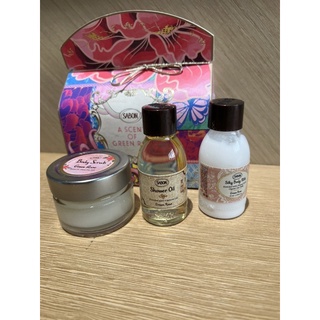 SABON 以色列香氛 沐浴身體磨砂膏旅行組 禮盒 全新商品