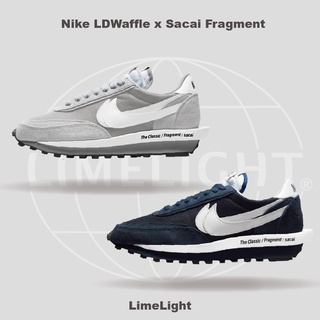 ☆LimeLight☆ Nike LDWaffle x Sacai Fragment 藤原浩 解構 聯名 麂皮 灰 藍