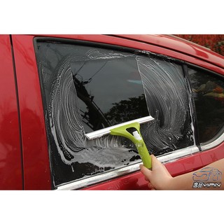 【逸品汽車百貨】多功玻璃噴水刮刀 車窗清潔 車窗刮刀 玻璃清潔器 擦窗器 迷你刮水器 汽車美容 玻璃刮水 玻璃清洗