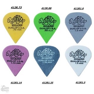 『立恩樂器』DUNLOP PICK SHARP 412R 系列 匹克 小烏龜pick