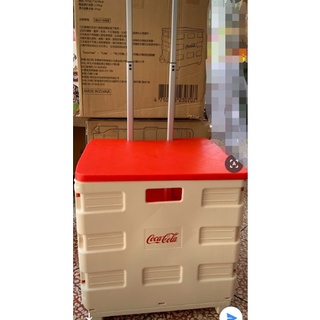 Coca-Cola手推車 可口可樂 折疊手推車 可口可樂折疊購物車 可口可樂推車