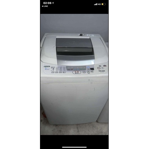 二手中古11公斤東芝洗衣機，型號AW-G1240S，保固3個月