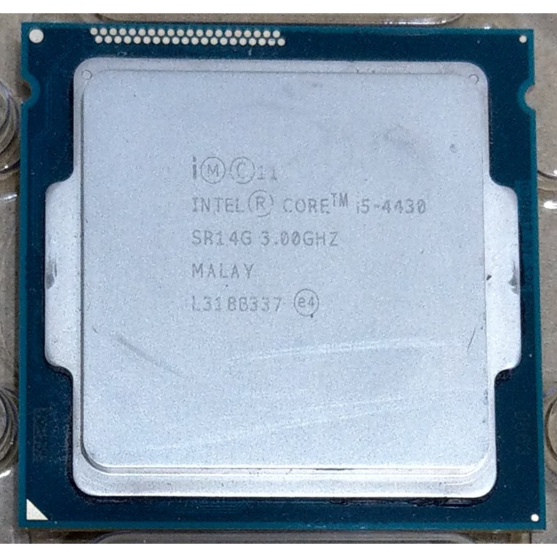 Intel core 四代 i5-4460 (1150 腳位) CPU 無風扇