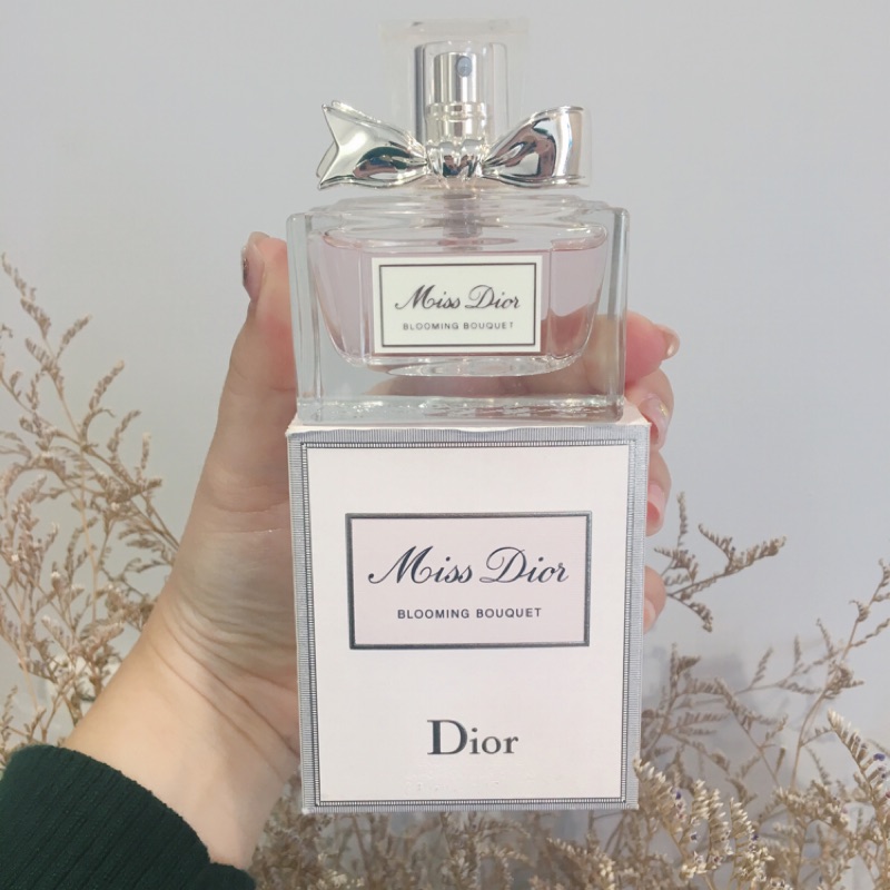 限時搶購! 二手9成新 現貨一個 Miss Dior Blooming Bouquet 花漾迪奧淡香水-30ml