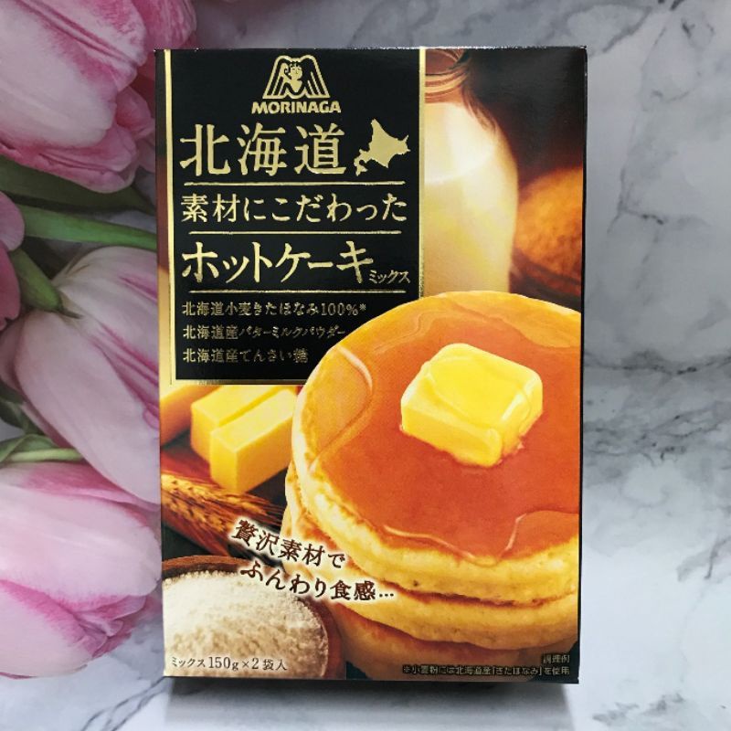 日本森永製菓 北海道 頂級濃厚 鬆餅粉 北海300g （150g*2袋）