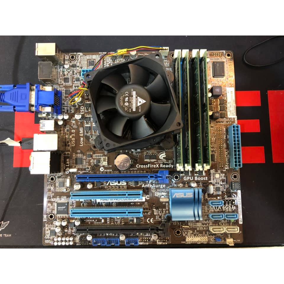 I7-2600 +主板 + 4g*4=16g 一套