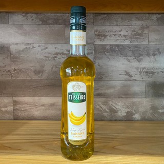 【卡拉拉咖啡精品】 法國 Teisseire 香蕉 糖漿 果露 頂級天然糖漿 700ml