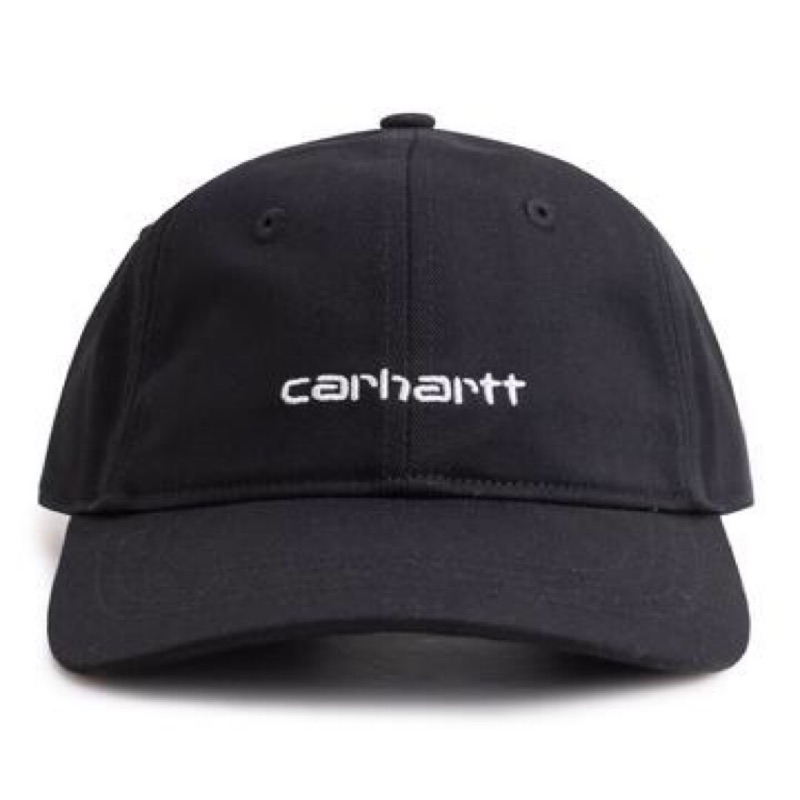 carhartt wip logo 6 panel cap