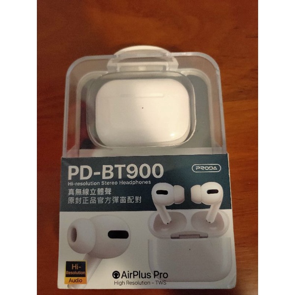 【TOY HOUSE】PRODA PD-BT900 AirPlus Pro 真無線立體聲藍牙耳機（全新）