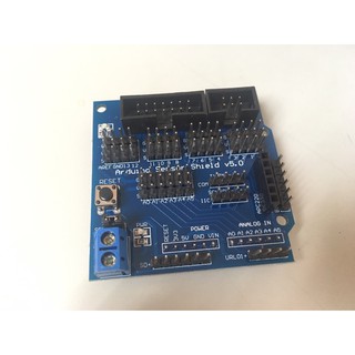 #E02► Sensor Shield V5.0 感測器擴展板 Arduino